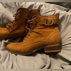 Aldo leather booties